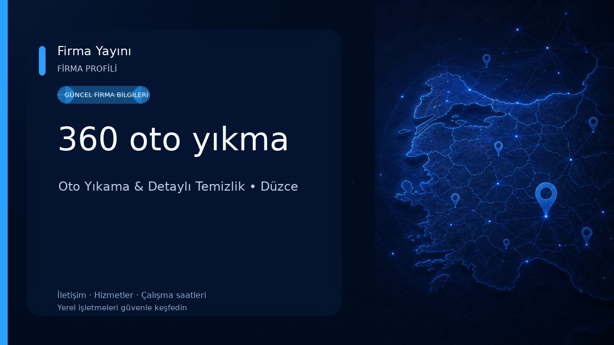 360 oto yıkma Oto Yıkama & Detaylı Temizlik