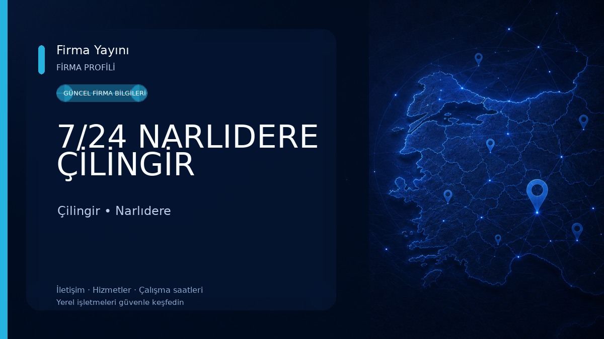 7/24 NARLIDERE ÇİLİNGİR