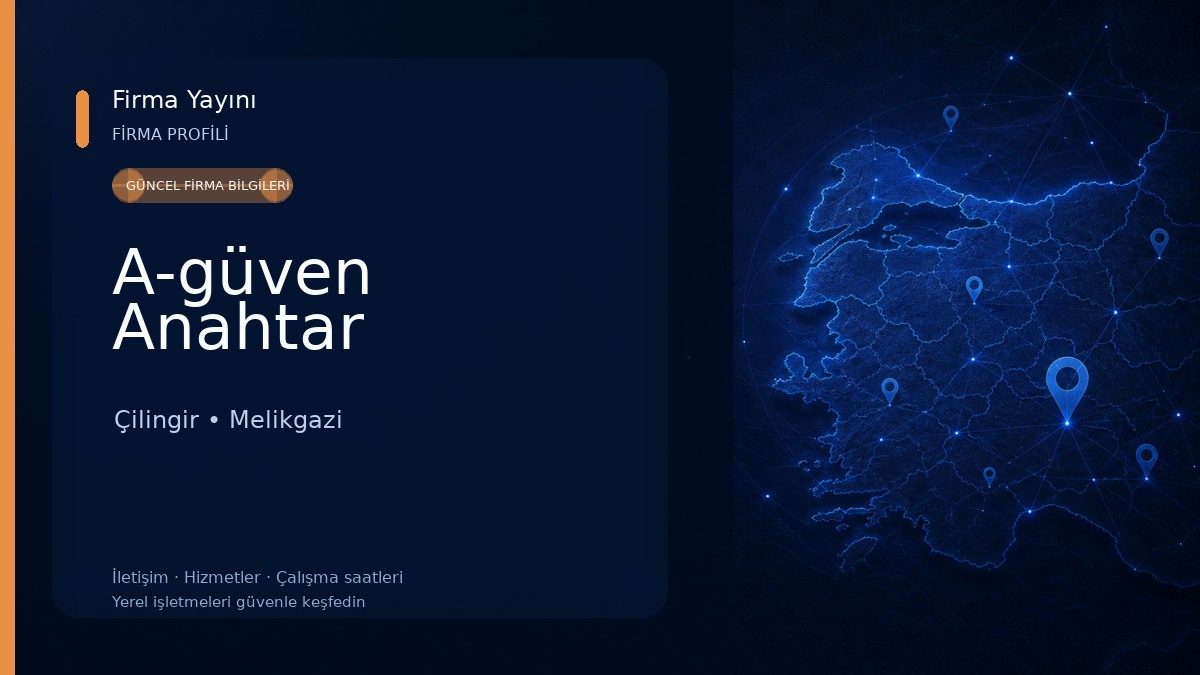 A-güven Anahtar Çilingir