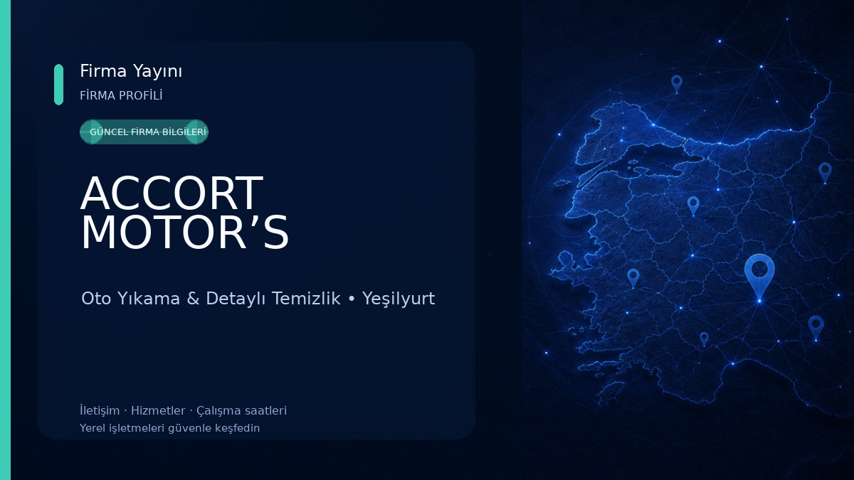 ACCORT MOTOR’S Oto Yıkama & Detaylı Temizlik