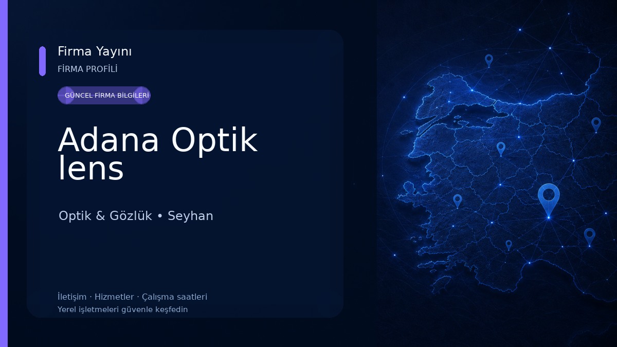 Adana Optik lens 