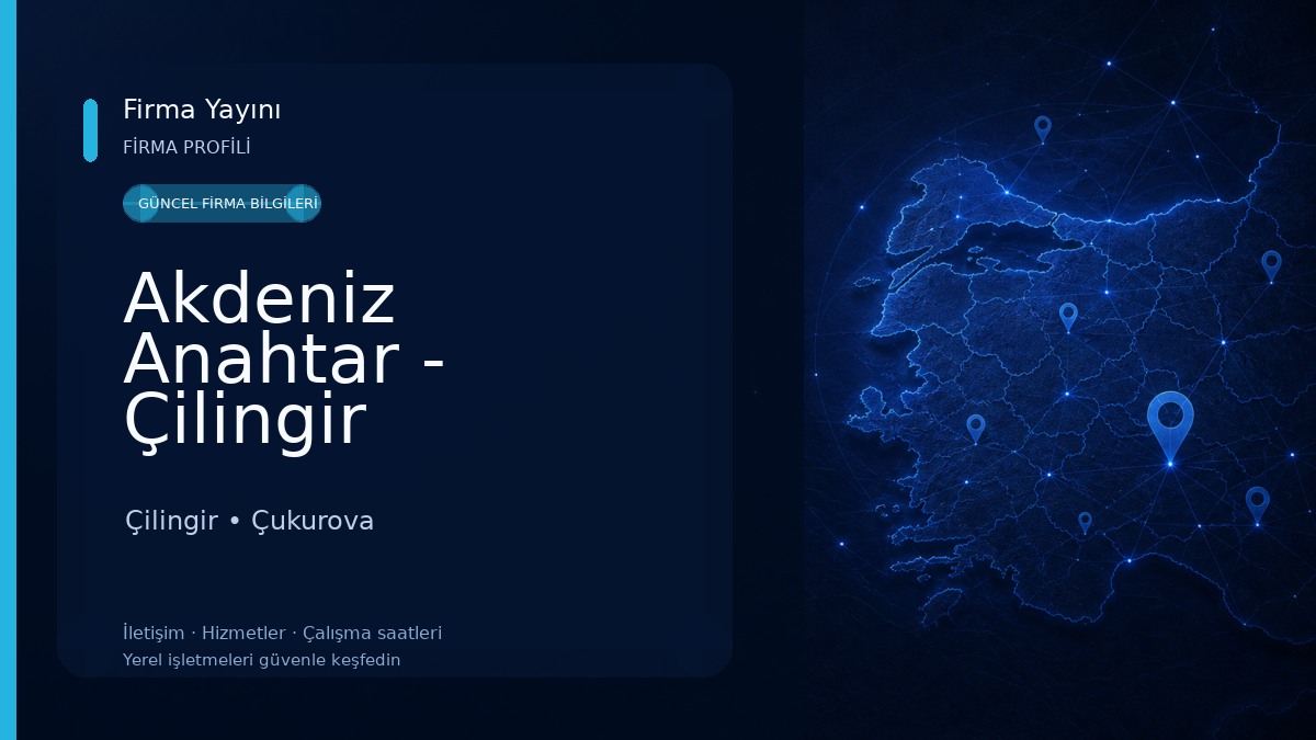 Akdeniz Anahtar - Çilingir