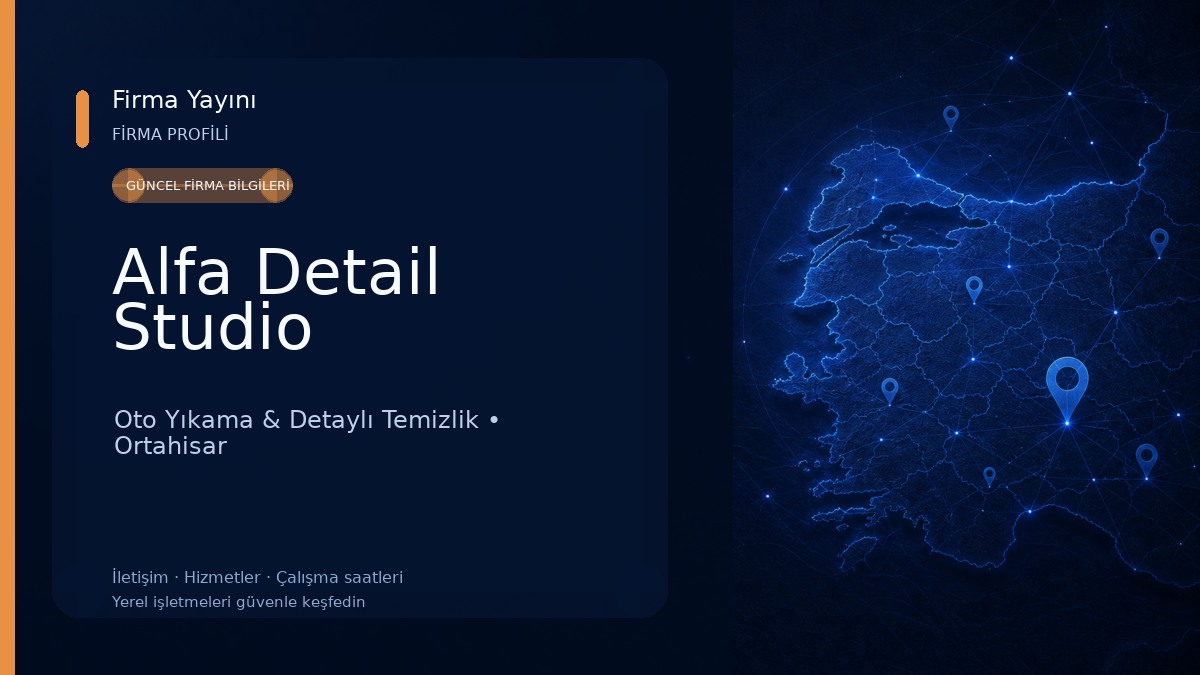 Alfa Detail Studio Oto Yıkama & Detaylı Temizlik