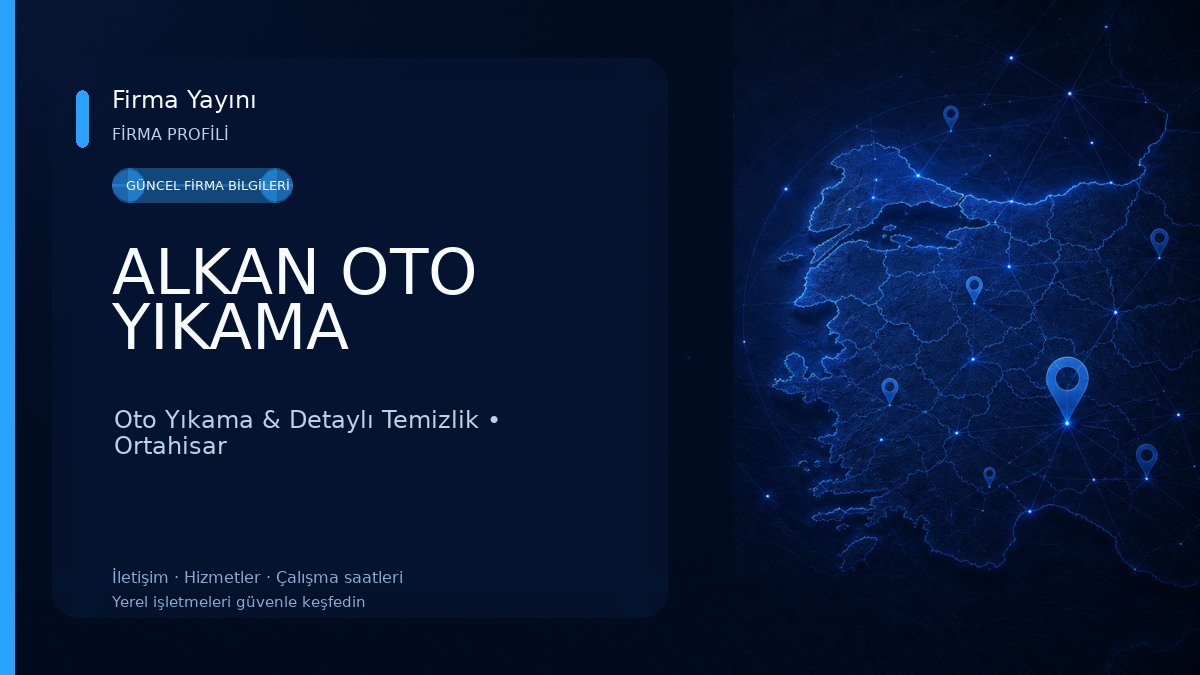 ALKAN OTO YIKAMA Oto Yıkama & Detaylı Temizlik