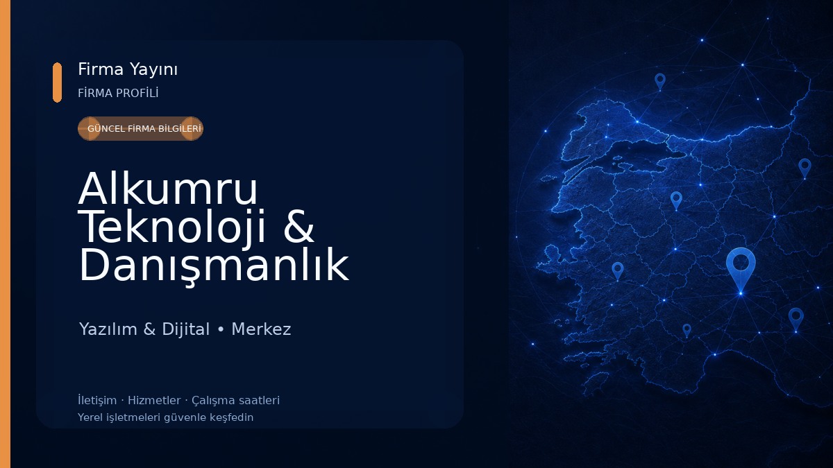 Alkumru Teknoloji & Danışmanlık Yazılım & Dijital