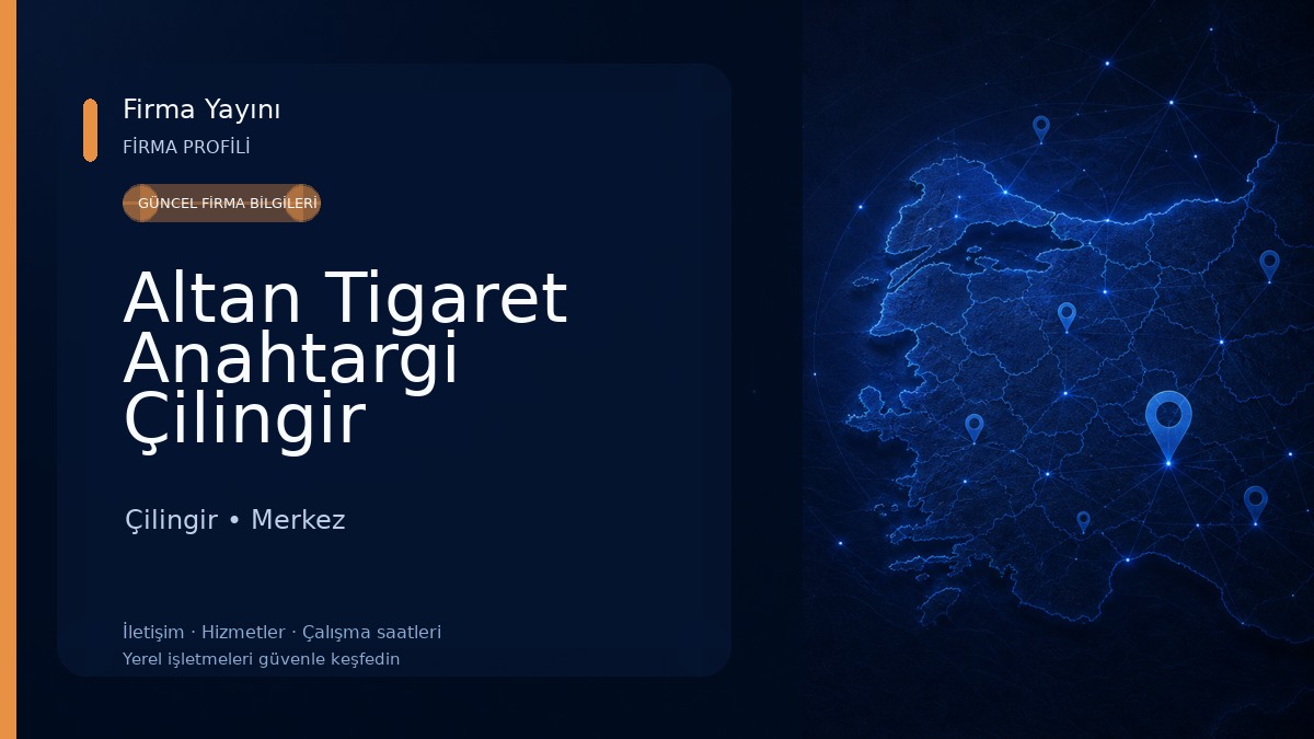 Altan Tigaret Anahtargi Çilingir Çilingir