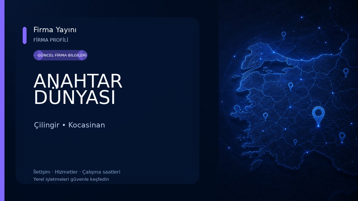 ANAHTAR DÜNYASI Çilingir