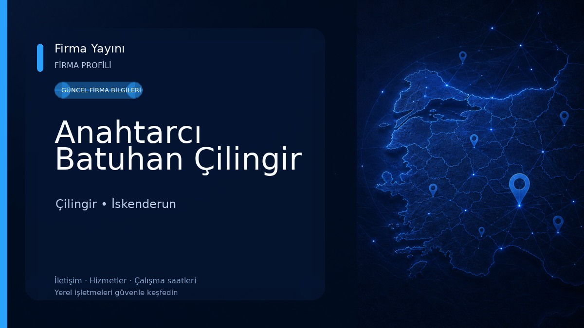 Anahtarcı Batuhan Çilingir