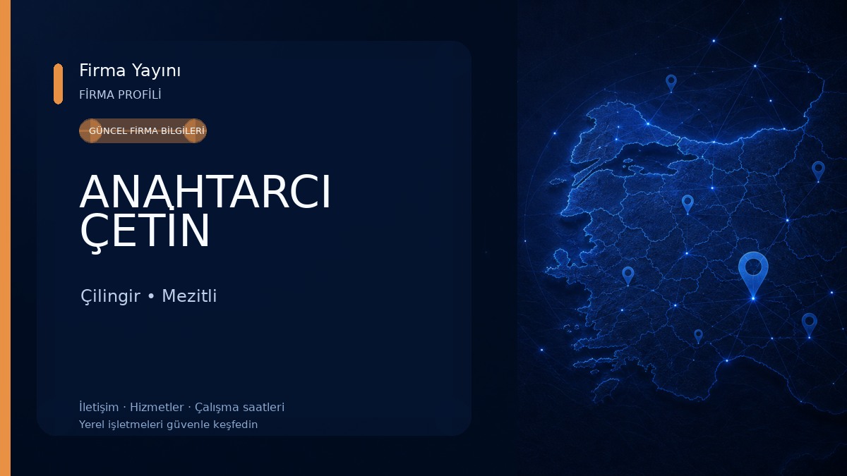 ANAHTARCI ÇETİN