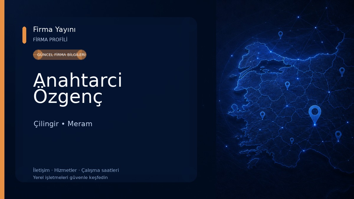 Anahtarci Özgenç Çilingir