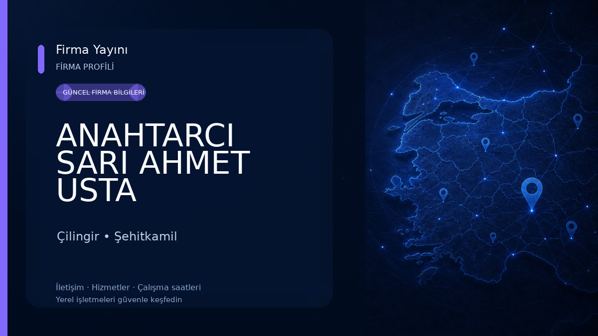 ANAHTARCI SARI AHMET USTA