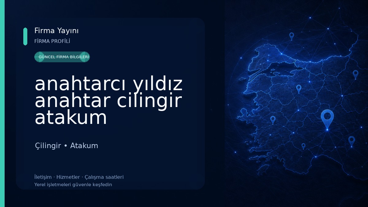 anahtarcı yıldız anahtar cilingir atakum 