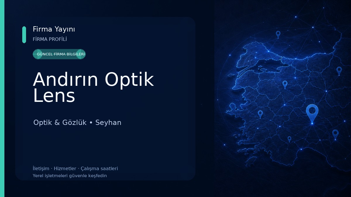 Andırın Optik Lens Optik & Gözlük