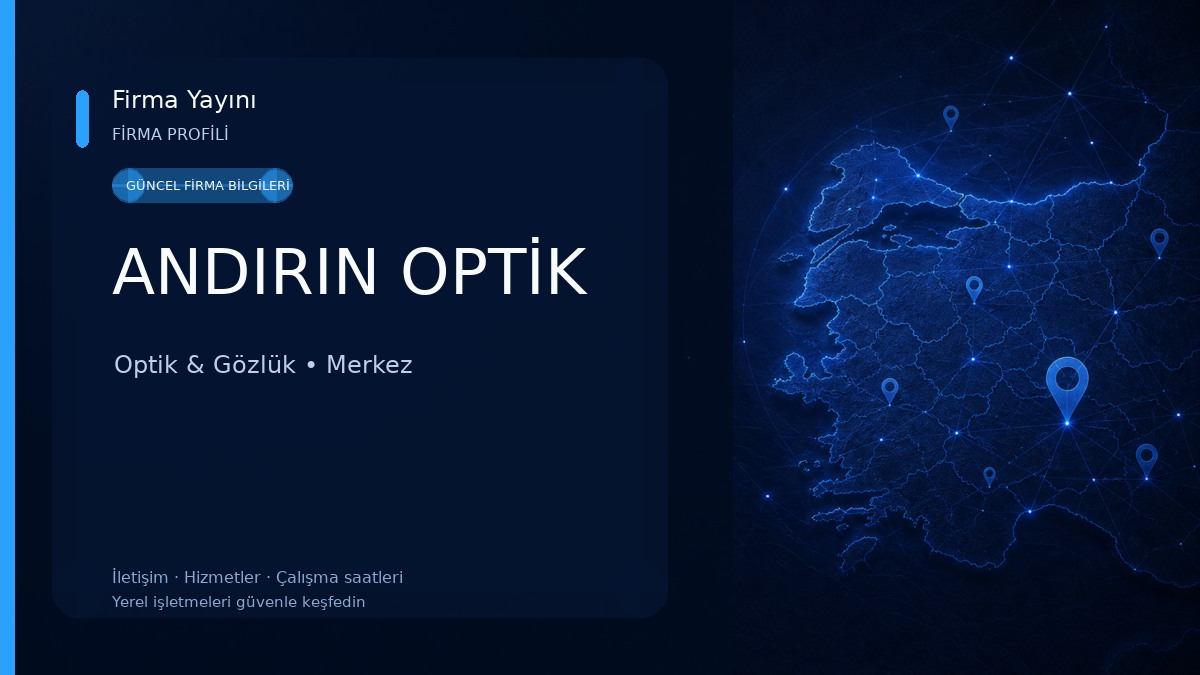 ANDIRIN OPTİK 