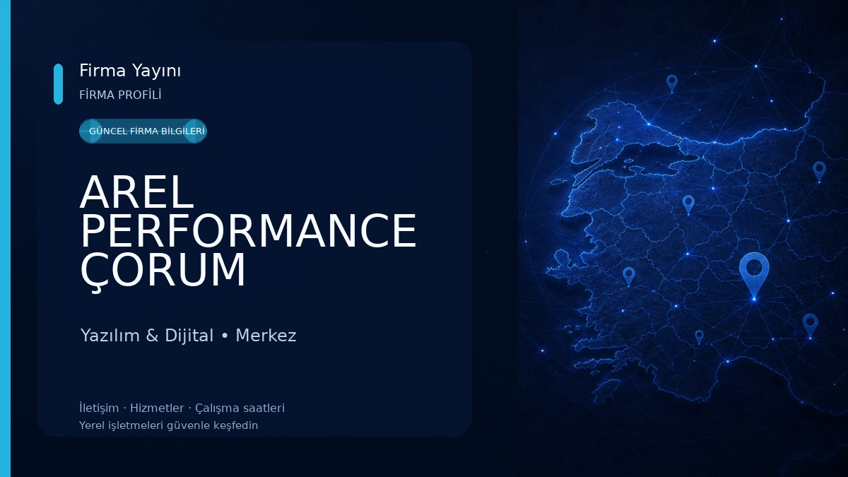 AREL PERFORMANCE ÇORUM 
