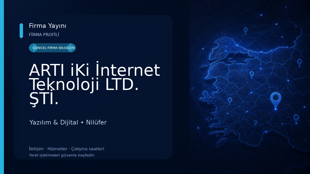 ARTI iKi İnternet Teknoloji LTD. ŞTİ.