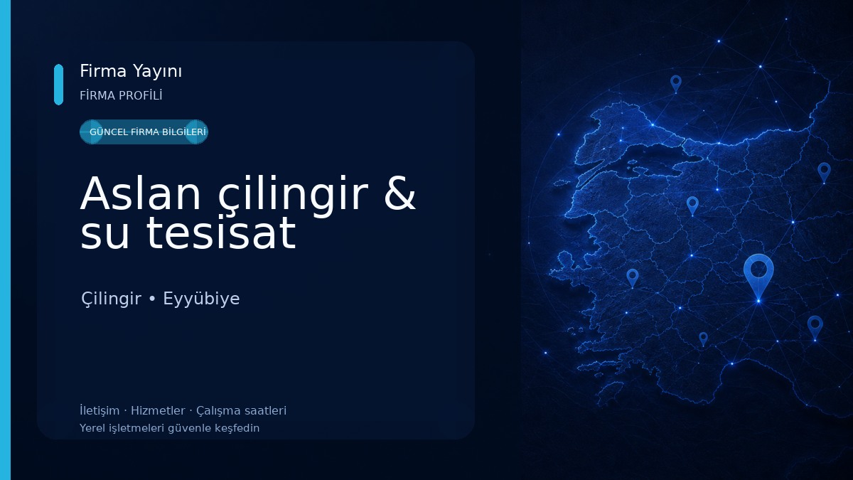 Aslan çilingir & su tesisat Çilingir