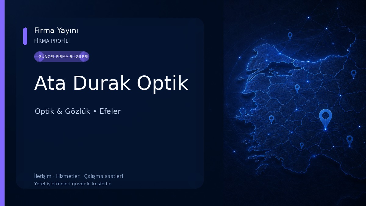 Ata Durak Optik