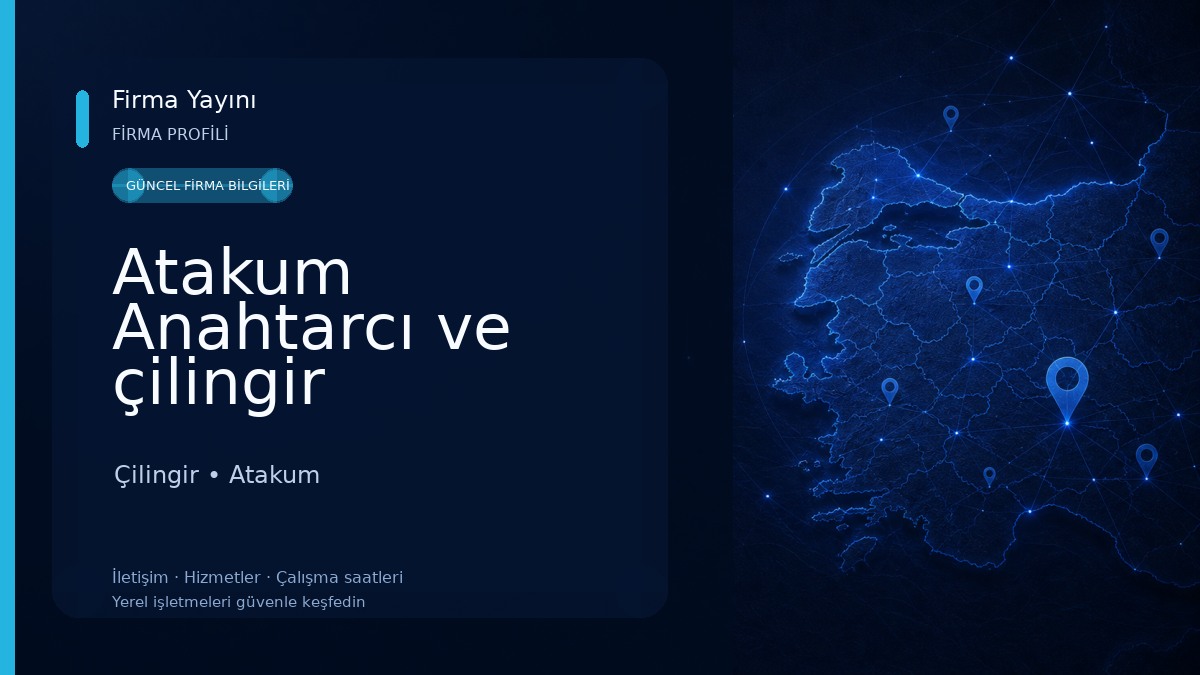 Atakum Anahtarcı ve çilingir