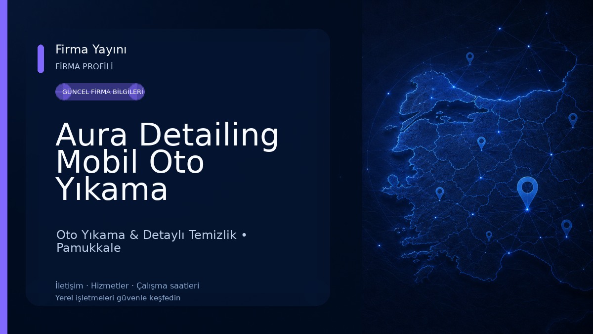 Aura Detailing Mobil Oto Yıkama