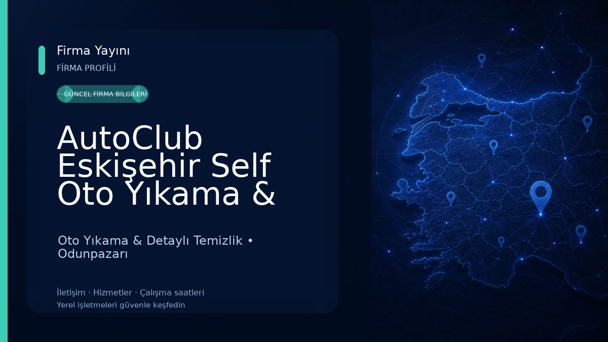AutoClub Eskişehir Self Oto Yıkama & Detailing