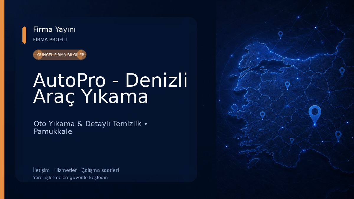 AutoPro - Denizli Araç Yıkama Oto Yıkama & Detaylı Temizlik