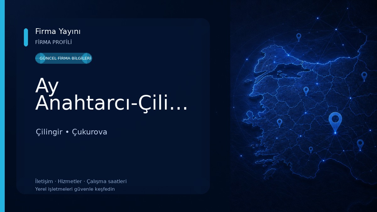 Ay Anahtarcı-Çilingir Çilingir