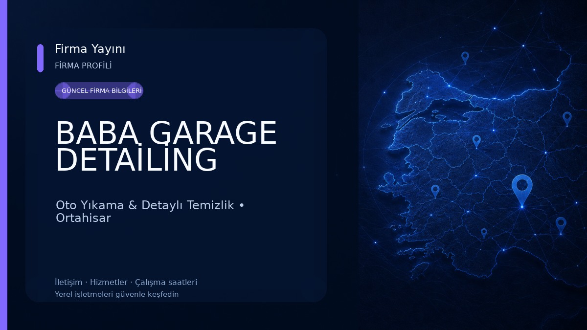 BABA GARAGE DETAİLİNG