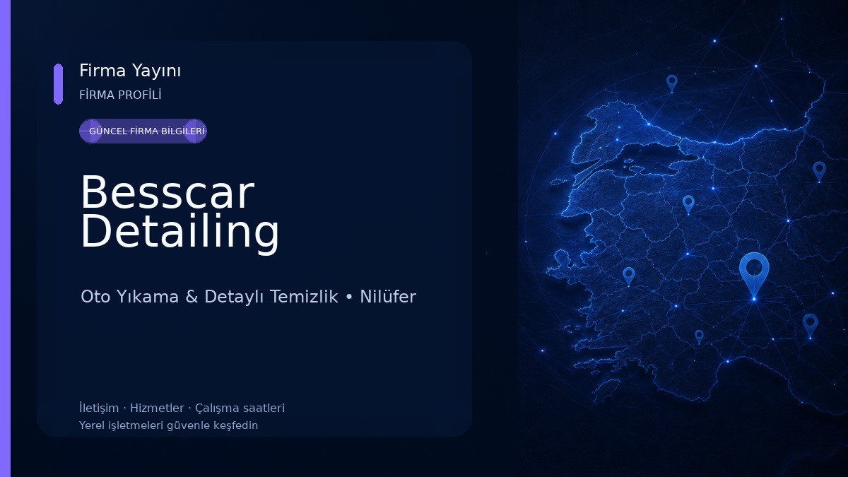 Besscar Detailing Oto Yıkama & Detaylı Temizlik