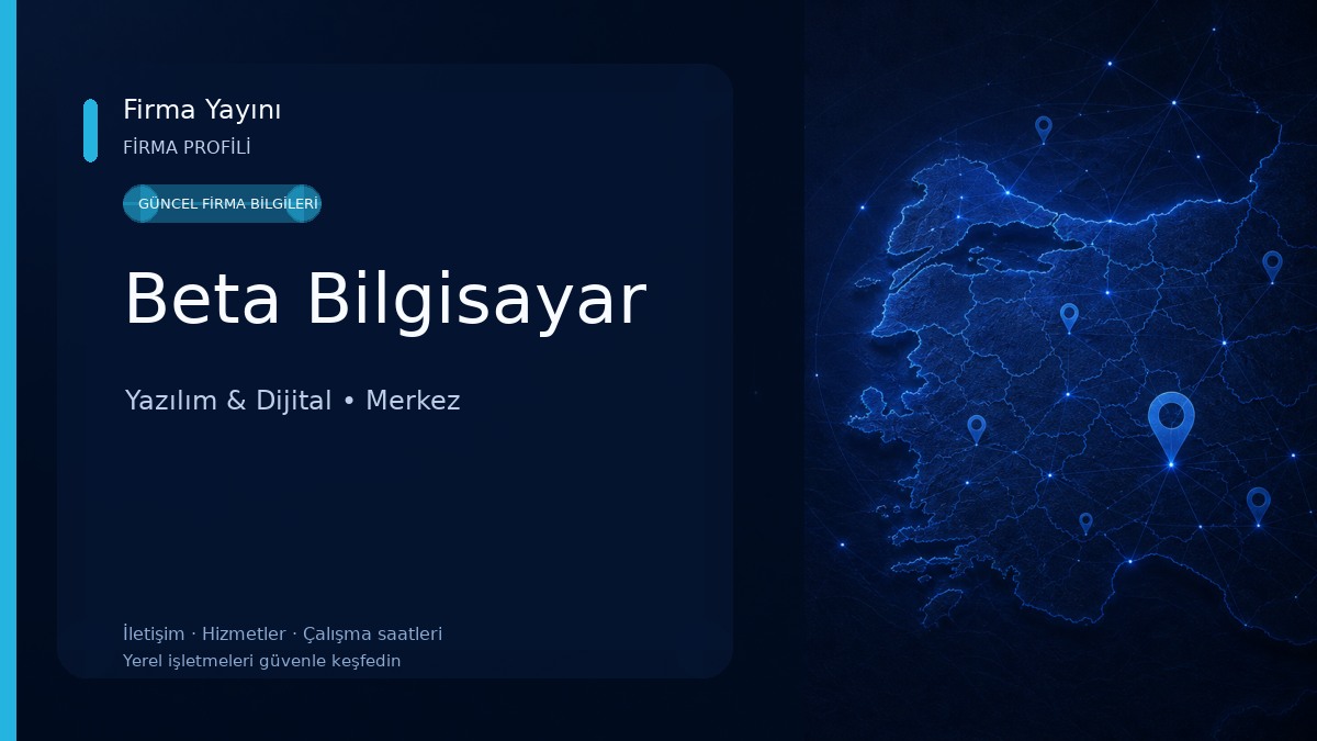 Beta Bilgisayar Yazılım & Dijital