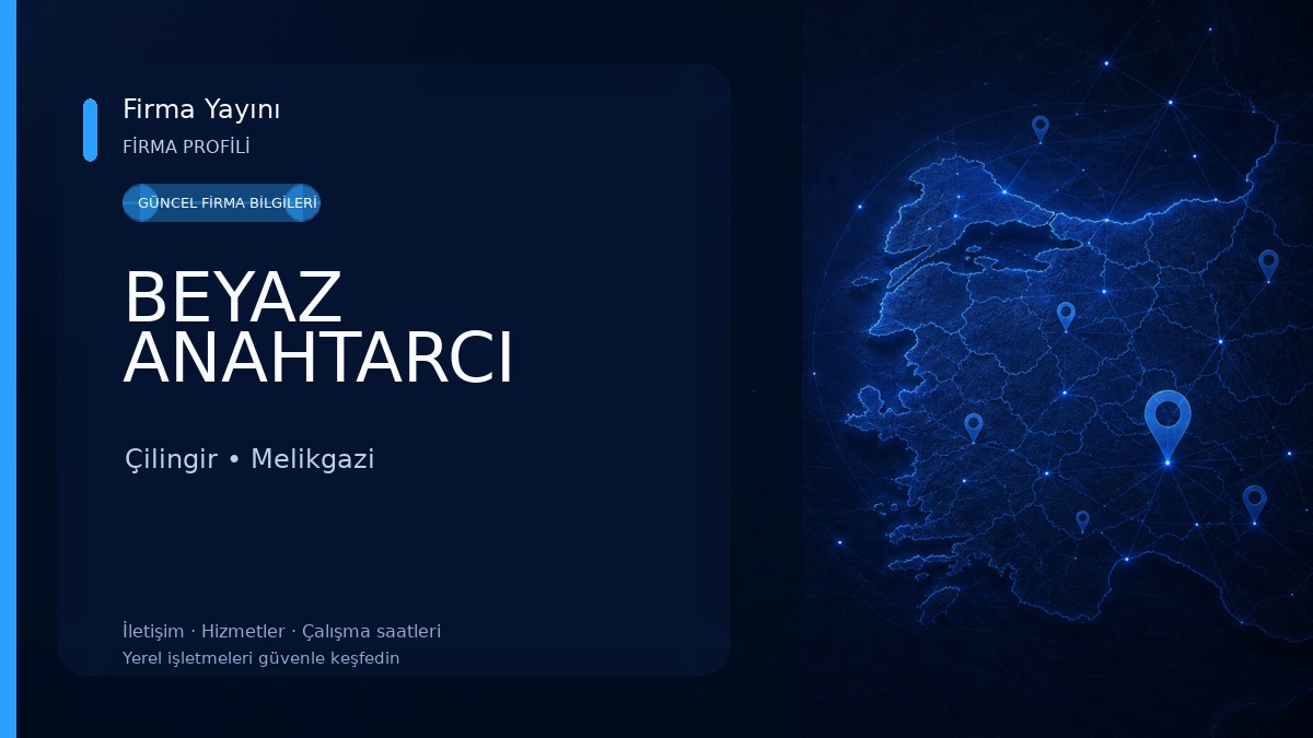 BEYAZ ANAHTARCI Çilingir