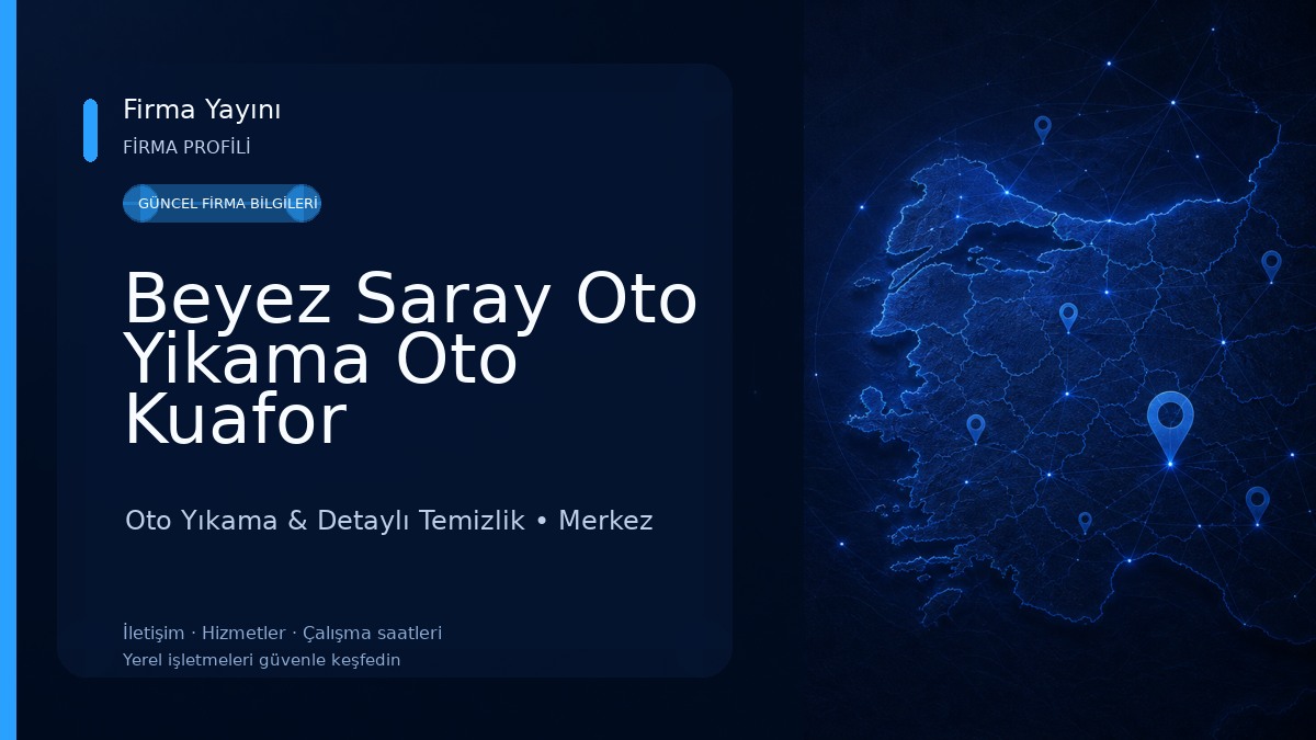Beyez Saray Oto Yikama Oto Kuafor 