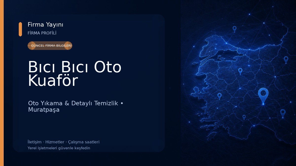 Bıcı Bıcı Oto Kuaför 