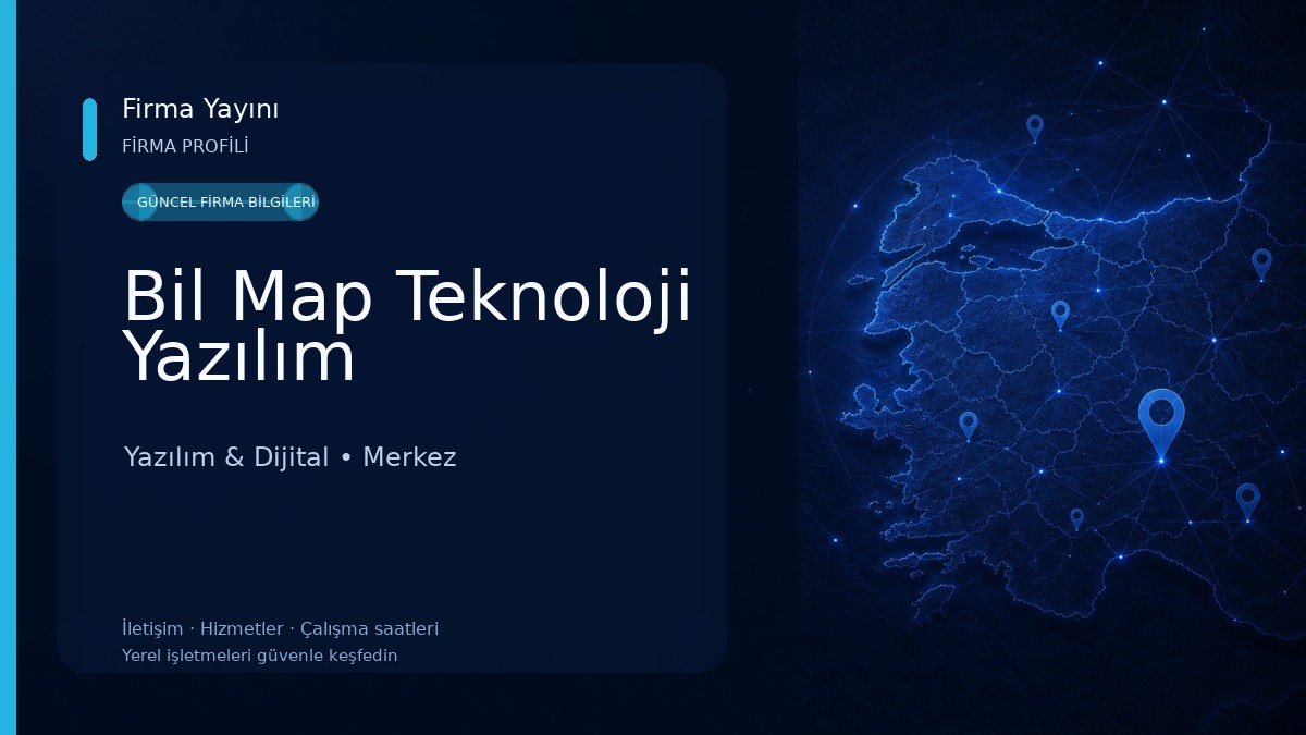 Bil Map Teknoloji Yazılım