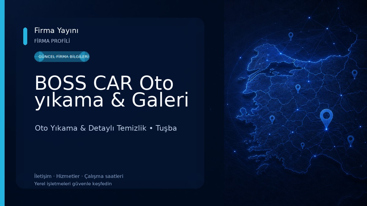 BOSS CAR Oto yıkama & Galeri