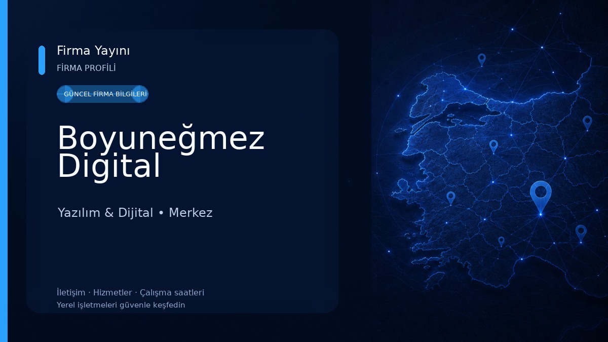 Boyuneğmez Digital 