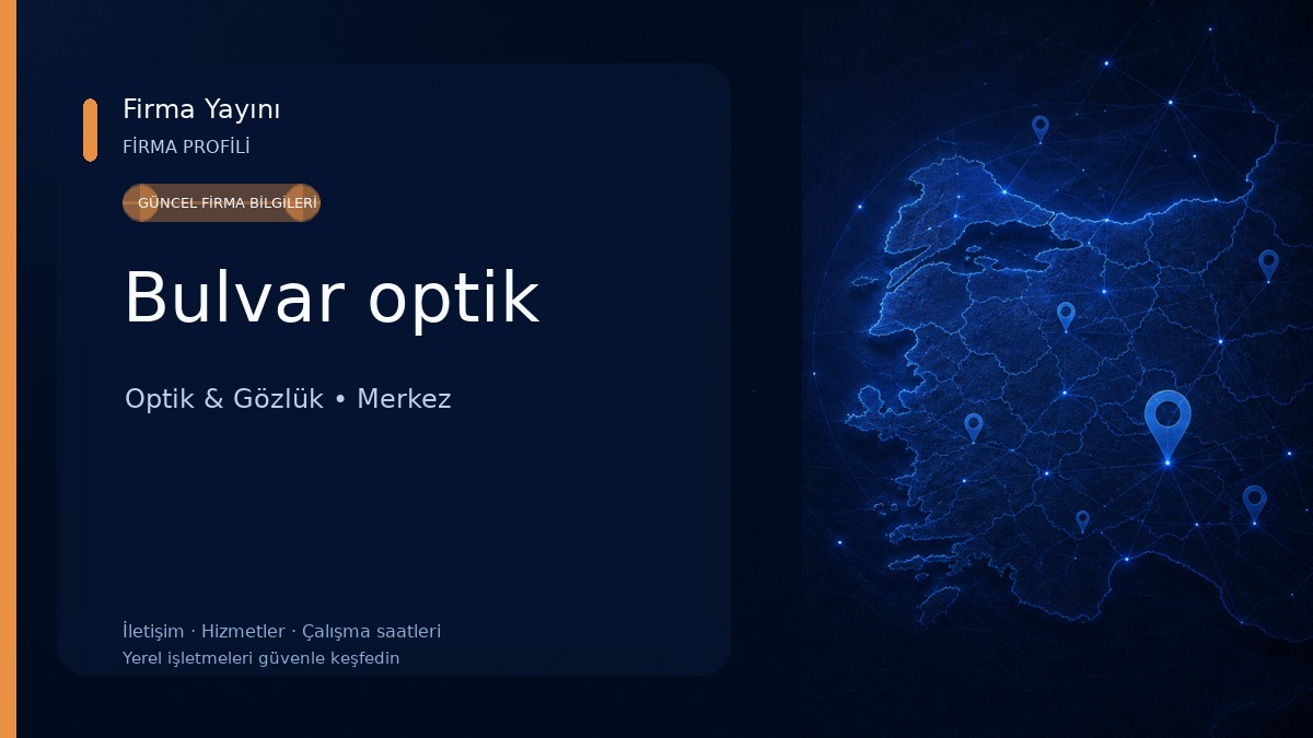 Bulvar optik 