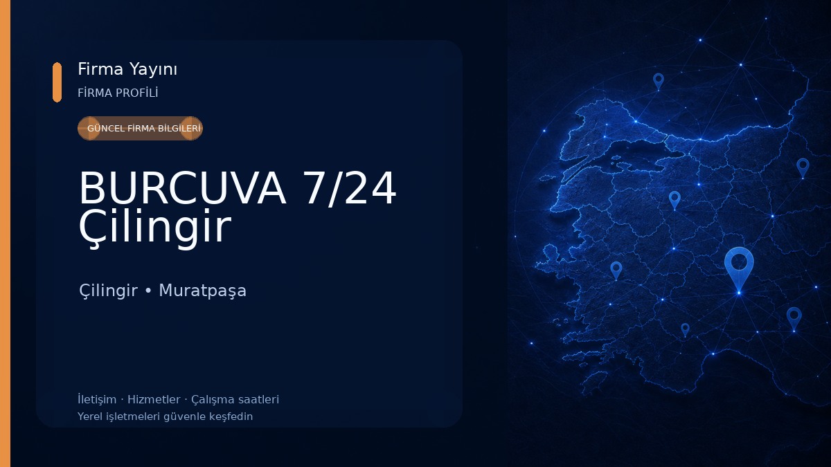 BURCUVA 7/24 Çilingir Çilingir
