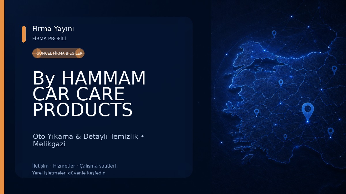 By HAMMAM CAR CARE PRODUCTS