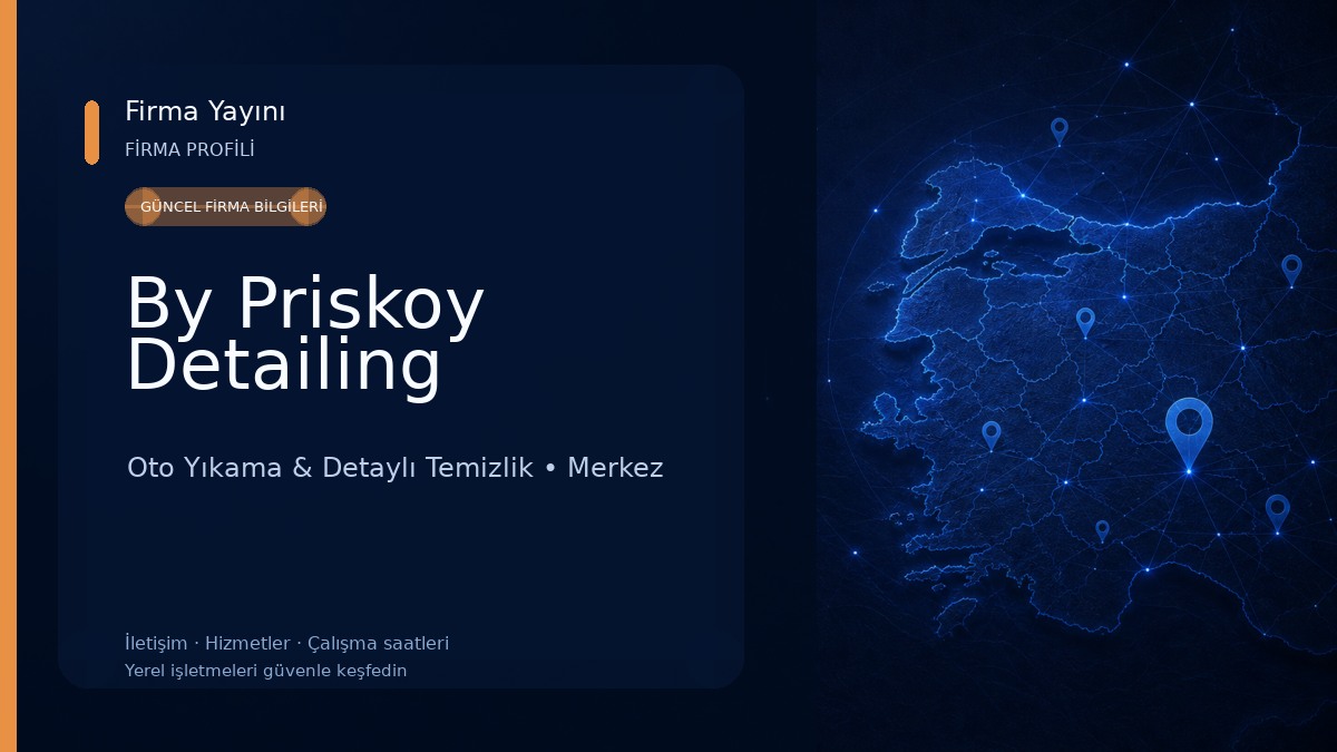 By Priskoy Detailing Oto Yıkama & Detaylı Temizlik