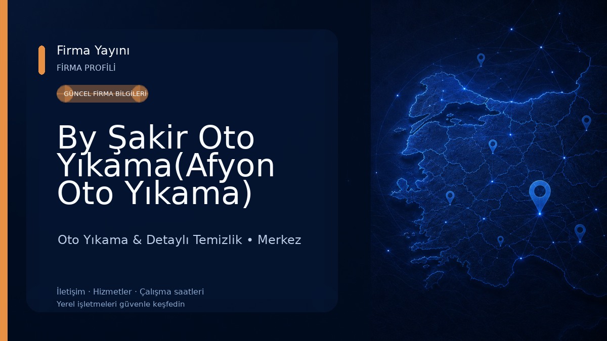 By Şakir Oto Yıkama(Afyon Oto Yıkama) 