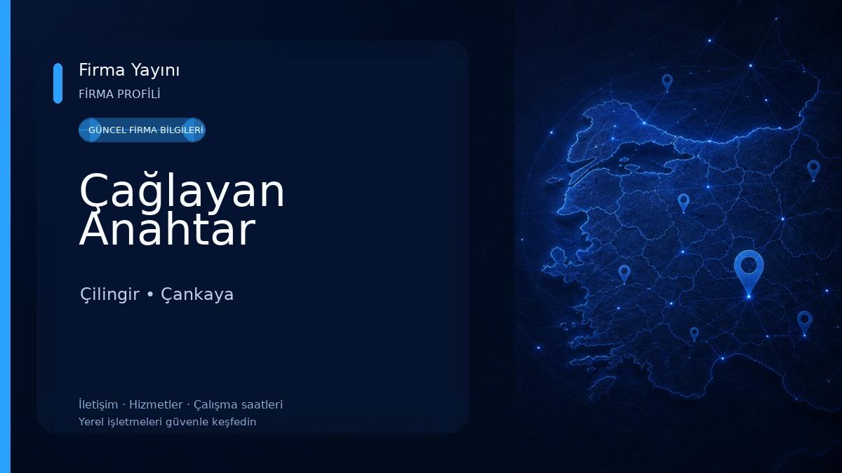 Çağlayan Anahtar Çilingir