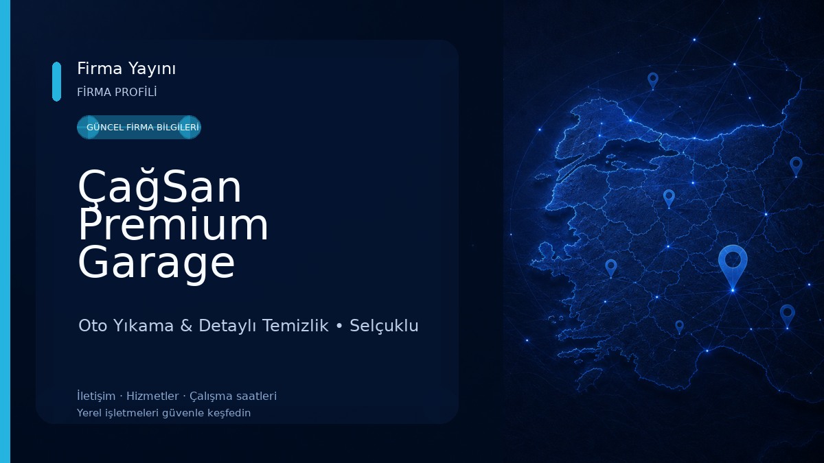 ÇağSan Premium Garage Oto Yıkama & Detaylı Temizlik