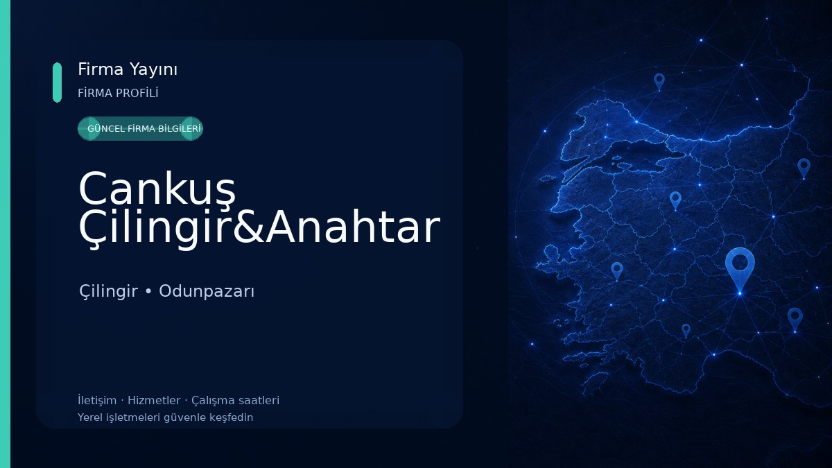 Cankuş Çilingir&Anahtar 
