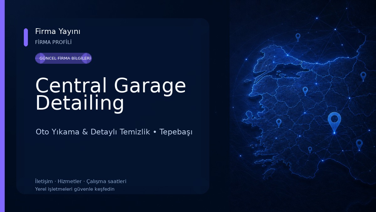 Central Garage Detailing 