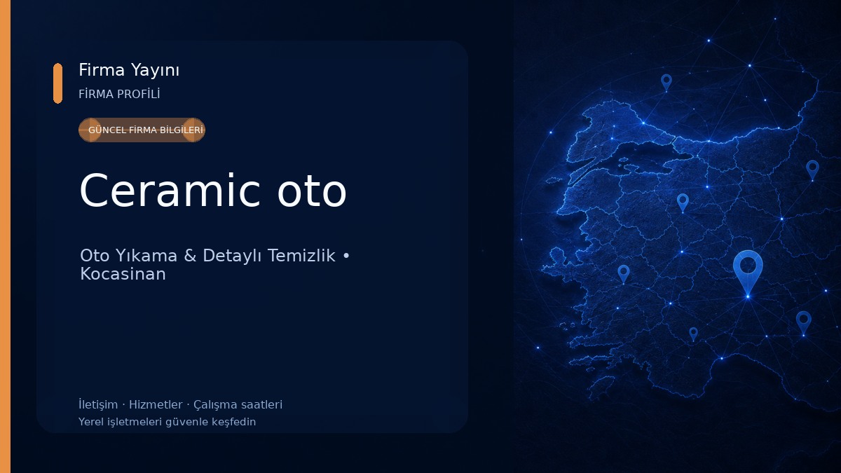 Ceramic oto Oto Yıkama & Detaylı Temizlik