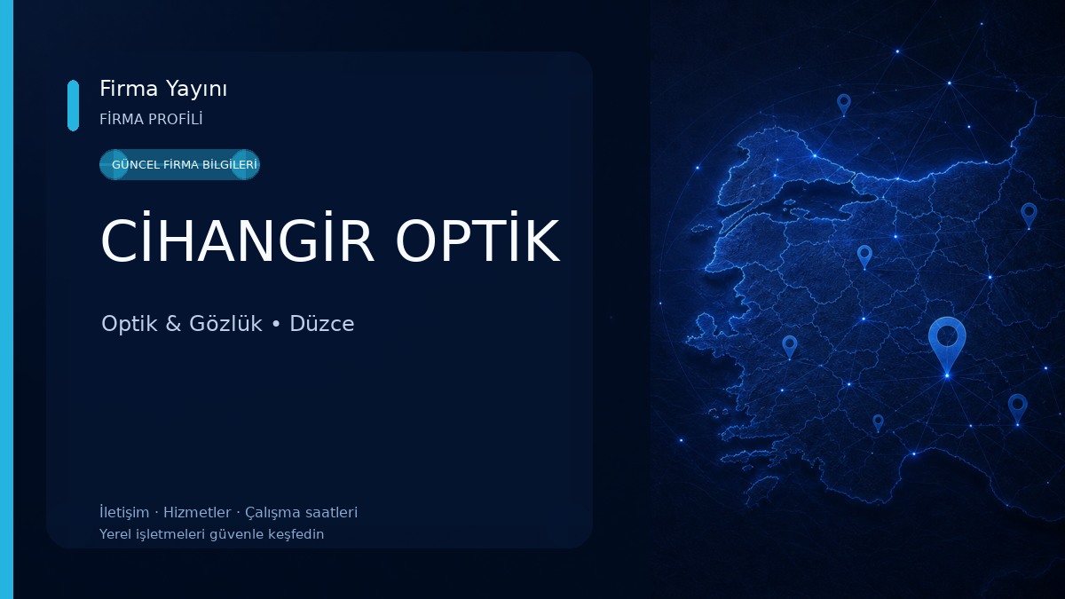 CİHANGİR OPTİK Optik & Gözlük