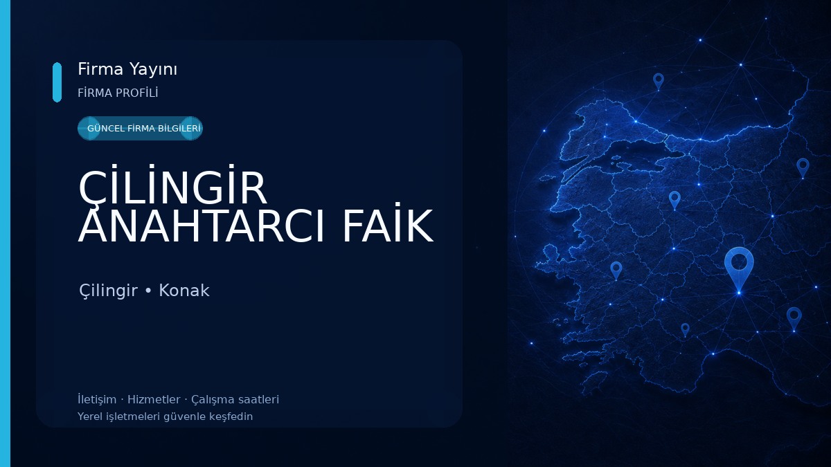 ÇİLİNGİR ANAHTARCI FAİK Çilingir