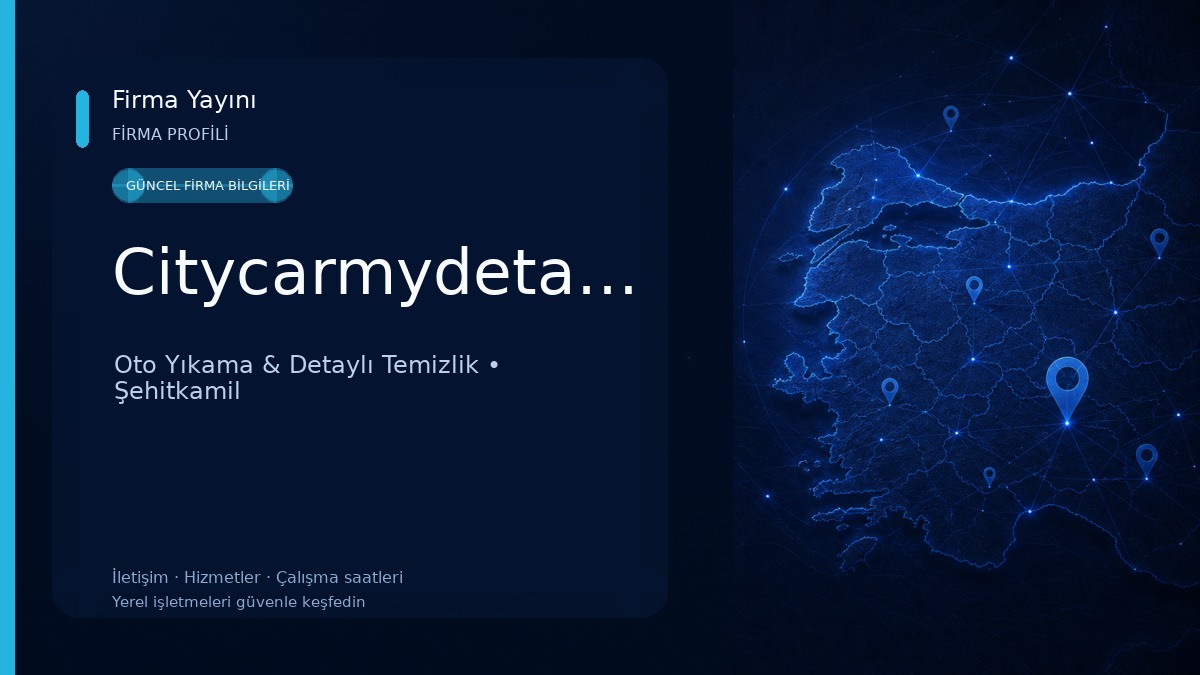 Citycarmydetailing Oto Yıkama & Detaylı Temizlik