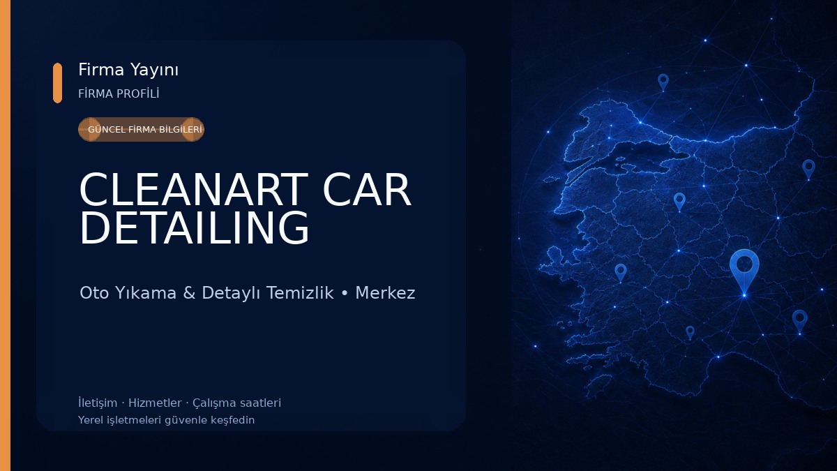 CLEANART CAR DETAILING Oto Yıkama & Detaylı Temizlik